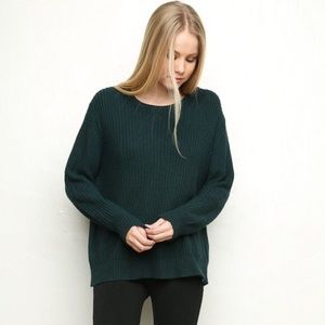 Brandy Melville Leia Sweater Green